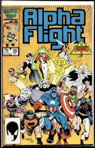 Alpha Flight #39 (1986) Alpha Flight