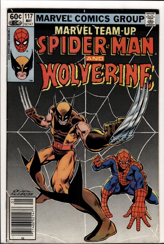 Marvel Team-Up #117 (1982) Wolverine [Key Issue]