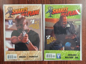 Snakes on the Plane 2PC #1-2 - Complete Set / Movie Adaptation (8.0/8.5) 2006