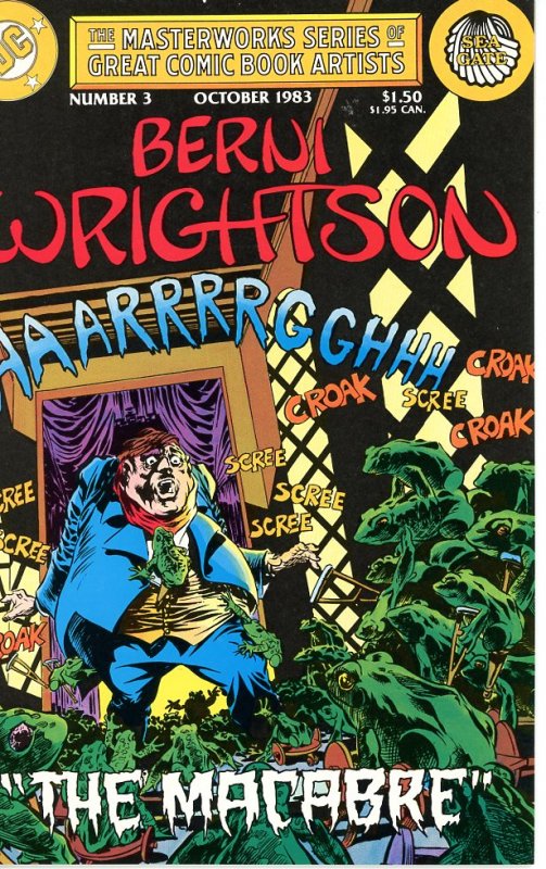 Frazetta / Wrightson Masterworks Lot - All 3 Issues VF - 1983