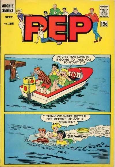 Pep Comics #185, VG+ (Stock photo)