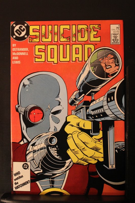 Suicide Squad #6 (1987) Super-High-Grade NM or better! Deadshot Cover! Utah CERT