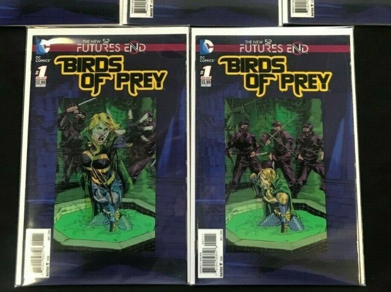 BIRDS OF PREY #1'S 5PC LOT (NM) FUTURE'S END!! 2014