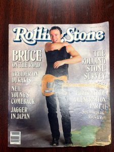 Rolling Stone Magazine # 525 Bruce Springstein Cover May 5th 1998 JH6