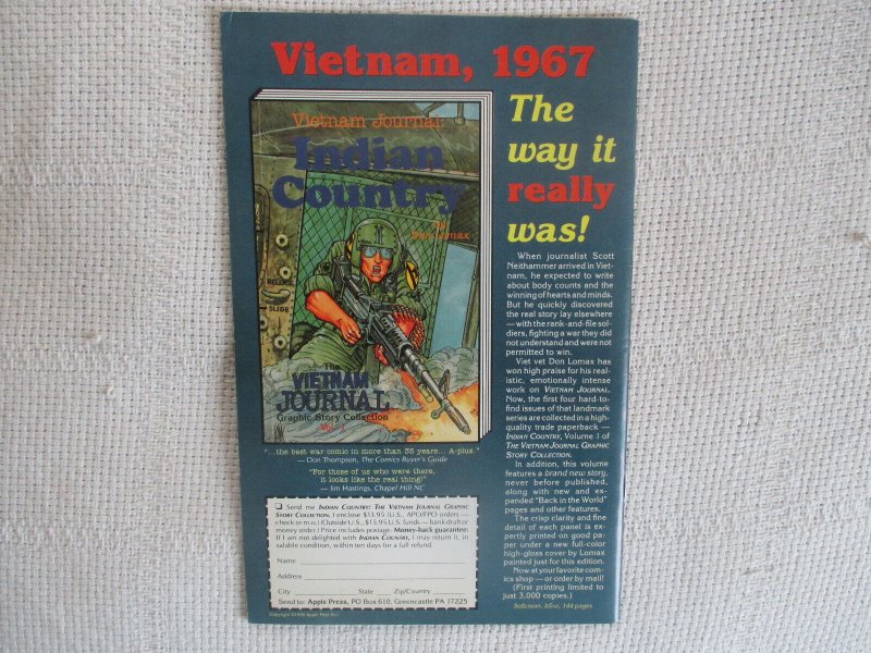 1991 Blood Of Dracula #19 March Apple Comics 7.5 VF-