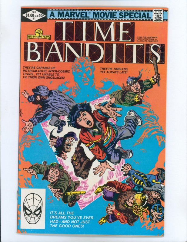 Marvel Movie Special (1982) Time Bandits 1