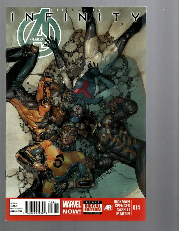 12 Marvel Comics Avengers #13 14 15 16 17 18 19 20 21 22 24 25 J446 