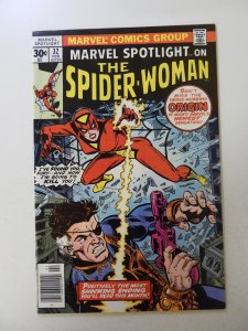 Marvel Spotlight #32 (1977) 1st Spider-Woman VG/FN subscription fold