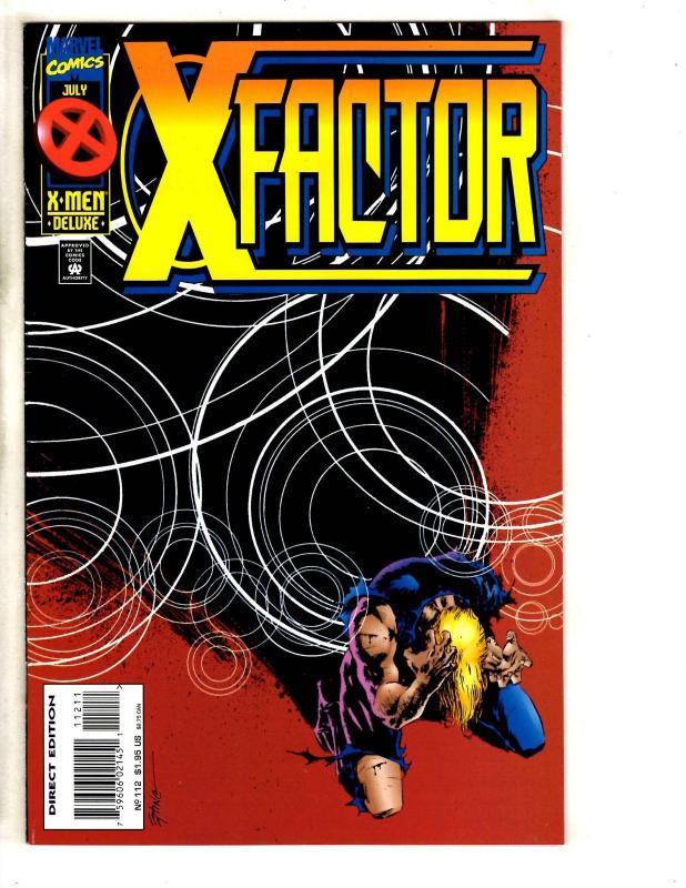 10 X-Factor Marvel Comic Books # 110 111 112 113 114 115 116 117 118 119 CR53