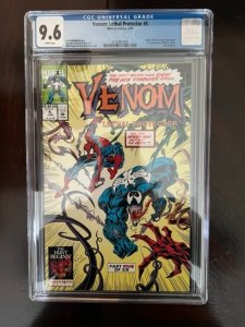Venom: Lethal Protector #5 (1993) -CGC 9.6-1st App of Phage; Agony; Riot; Lasher
