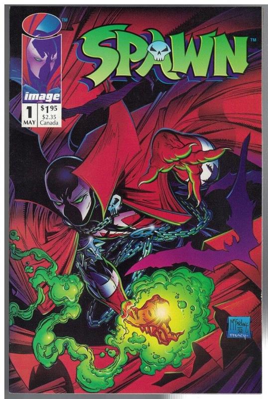 SPAWN (1992 IMAGE) 1 VF May 1992