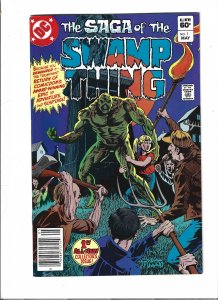 Swamp Thing #1 Newsstand Edition (1982) sb2