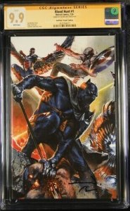 Blood Hunt (2024)  # 1 (9.9 CGC SS) Signed Jed Mackay * Marvel Comics * Larraz