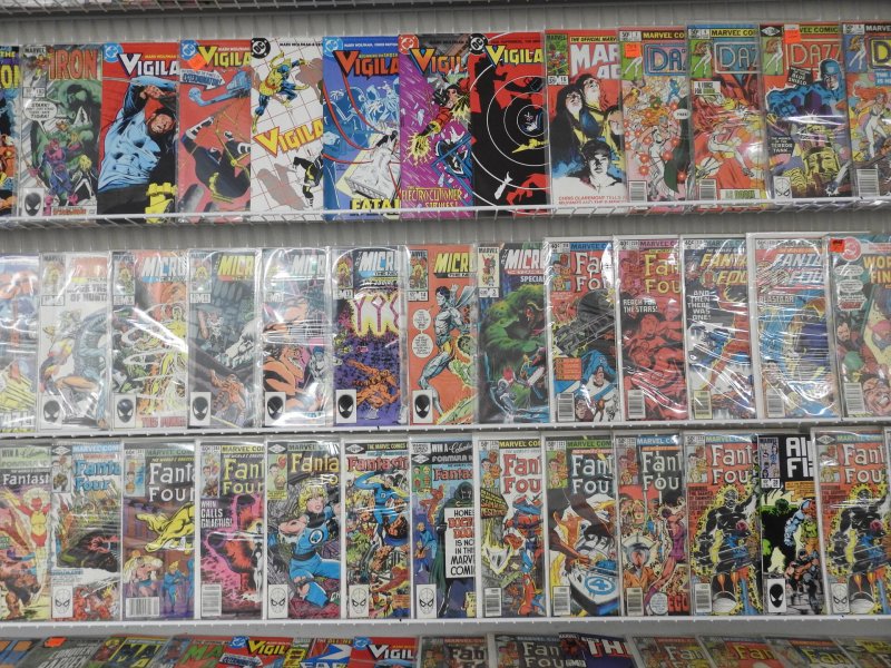 Huge Lot 150+ Comics W/ Fantastic Four, Dazzler, Micronauts+ Avg VG/Fine Cond!!