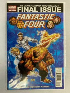 Fantastic Four  #611 A last issue 3rd Series 6.0 FN (2012) Marvel