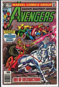 The Avengers #208 Newsstand Edition (1981) The Avengers