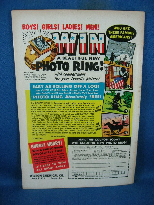 STRANGE ADVENTURES 125 F VF 1961 DC