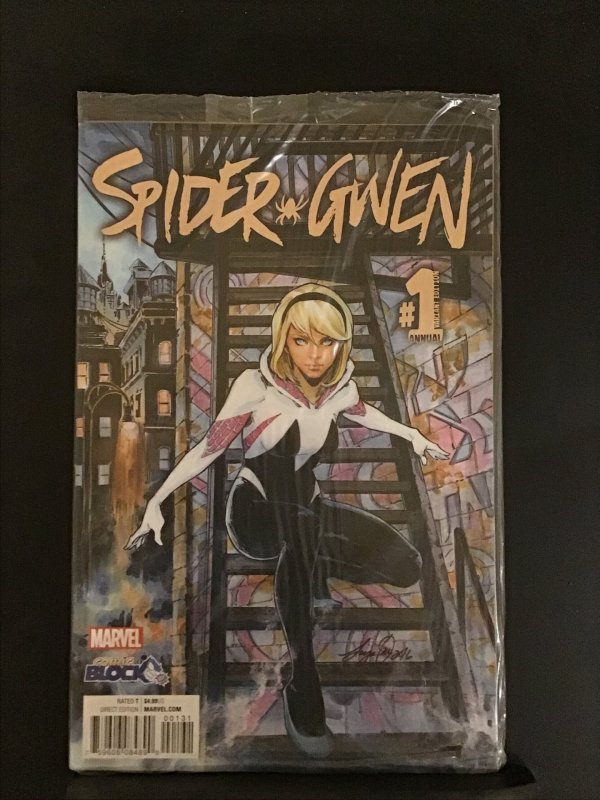 Spider-Gwen Annual Comic Block Cover (2016)
