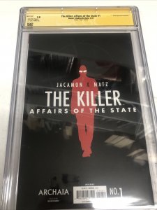 The Killer: Affairs Of The State (2022) #1 (CGC 9.8 SS) Signed Jonboy Meyers
