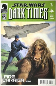 STAR WARS DARK TIMES Comic Issue 5 — Post ROTS Era — 2007 Dark Horse VF Cond