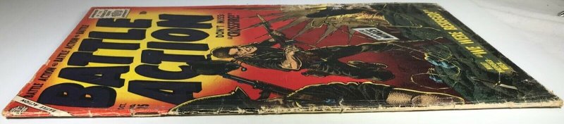 BATTLE ACTION Comic Issue 25 — Silver Age War — 1956 Atlas Comics — Good See Pic