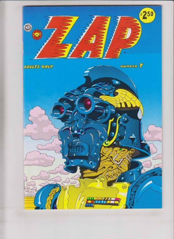 Zap Comix #7 VF- (4th) print - robert crumb - s. clay wilson - gilbert shelton