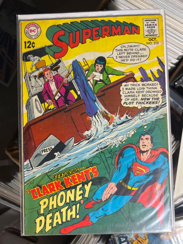 Superman #210 (1968)