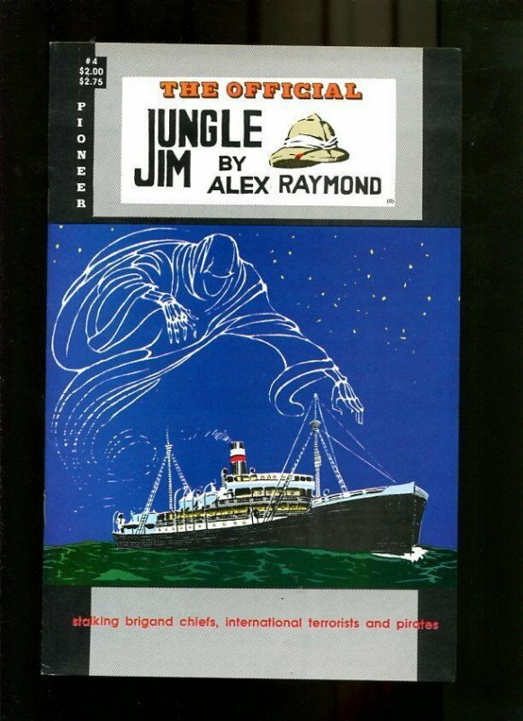 JUNGLE JIM 4-1988-ALEX RAYMOND ART COVER-HOTT VF/NM