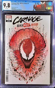 ?? Carnage: Black White and Blood 1 Momoko 9.8 CGC 1:25 variant ? crain 7 jtc