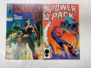 5 EPIC comic books Power Line Strikeforce: Morituri Nomad Power Pack 56 KM38