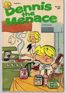 Dennis the Menace #112 ORIGINAL Vintage 1971 Fawcett Comics