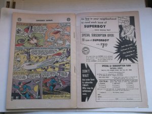 DC: SUPERBOY GIANT ANNUAL #1, FEATURING: KRYPTO THE SUPER-DOG, 1964, VG+ (4.5)!! 
