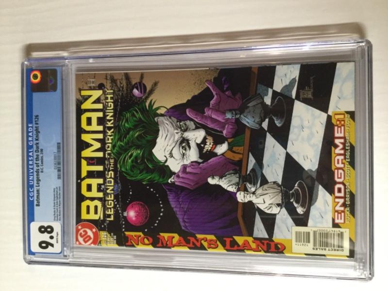 Batman Legends Of The Dark Knight 126 Cgc 9.8 White Pages 8th Harley Quinn N Dcu