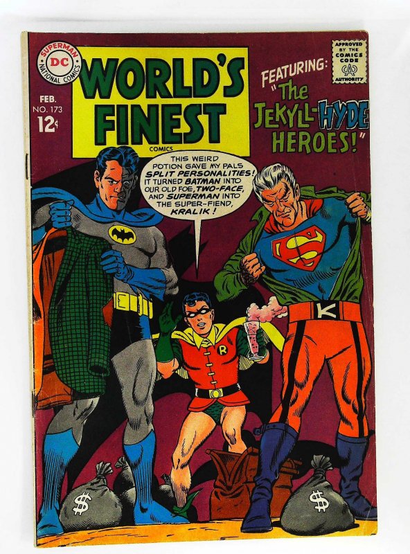 World's Finest Comics #173, VG+ (Actual scan)