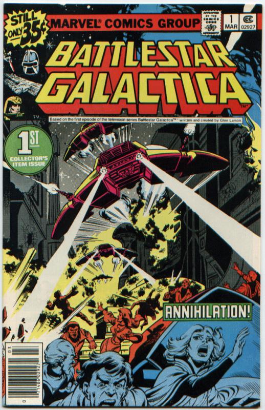 Battlestar Galactica #1 NM- 9.2  (Marvel, 1979)