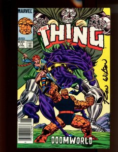 Thing #12 - SIGNED BY RON WILSON! (8.0) 1984