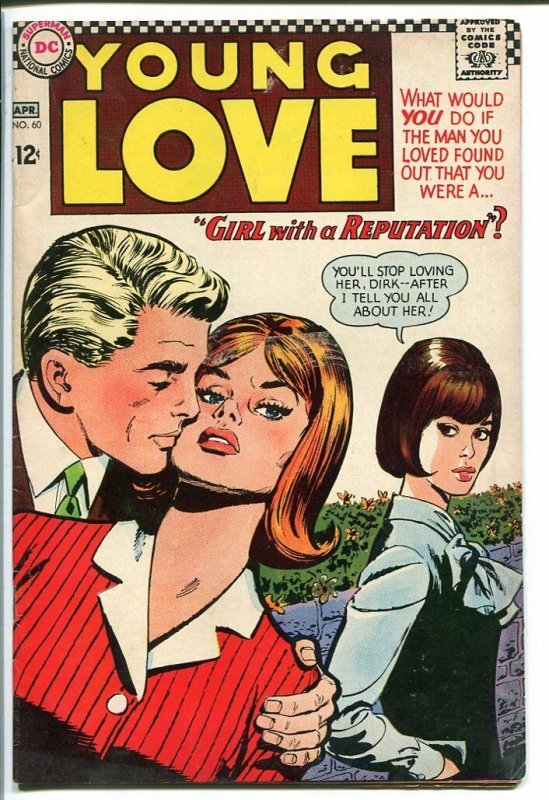 YOUNG LOVE #60-DC ROMANCE-GOOD ISSUE VG