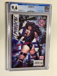 Psylocke 1 cgc 9.6 wp marvel 2010 