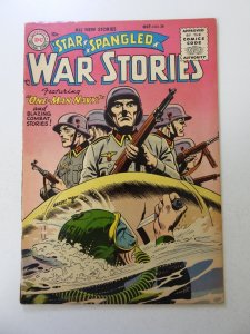 Star Spangled War Stories #38 (1955) VG/FN condition 1/2 spine split