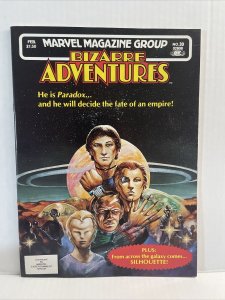 Bizarre Adventures #30 Paradox Marvel Magazine