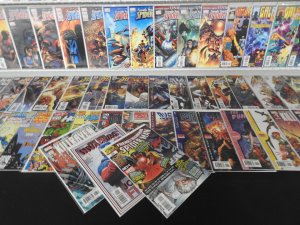 Huge Lot 160+ Comics W/ Unc. X-Men, Inhumans, Spider-Man+ Avg VF+ Condition!