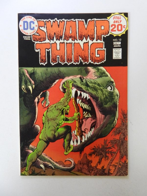 Swamp Thing #12 (1974) VF- condition w/ Mark Jewelers insert