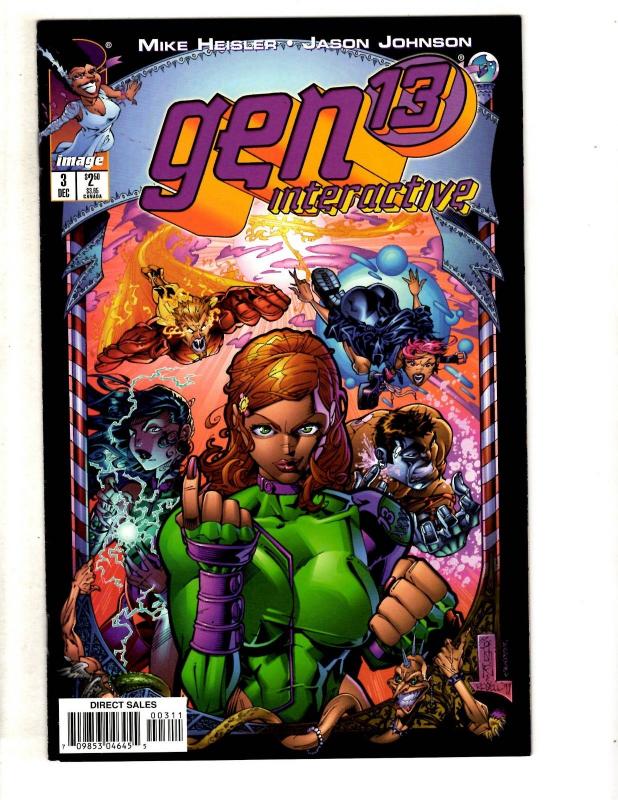 6 Gen 13 Image Comic Books Ordinary 1 2 + Vacation + Interactive 1 2 3 CR30