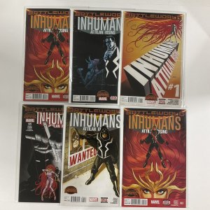 Inhumans Attilan Rising 2015 1 2 3 4 5 Marvel Lot Of 6