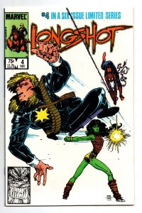 Longshot #4 - She-Hulk - Spider-man - Arthur Adams - 1985 - NM