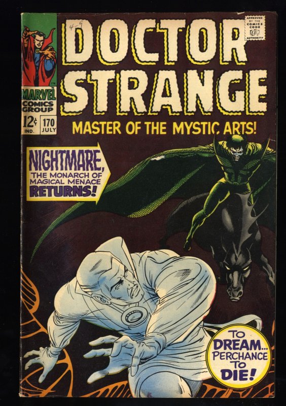 Doctor Strange #170 FN- 5.5