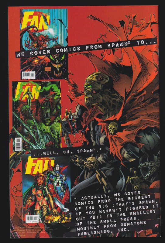 Spawn Fan Edition 3 (1996) NM 9.4 Image comic