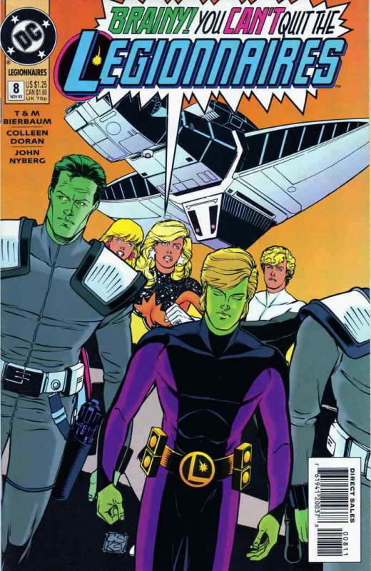 Legionnaires #8 VF/NM; DC | save on shipping - details inside