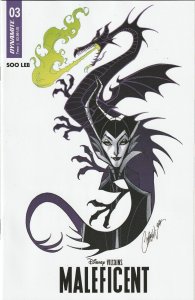 Disney Villains Maleficent # 3 Variant FOC Cover O NM Dynamite [Q8]