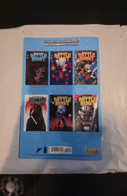 BATTLE BEAST #3 VIRGIN RACHTA LIN BOOK LTD 1000